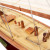 Enterprise Model Yacht 25"  with Optional Personalized Plaque