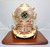 (BP-704 12) 12" Decorative Brass Mark V Diving Helmet with Wooden Base