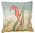 Sea Horse Needlepoint Pillow