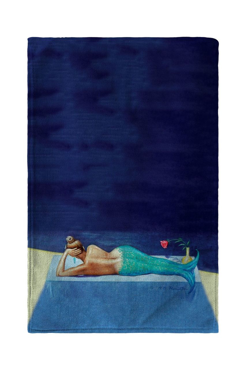 Mermaid Spirit Sand Free rPET Beach Towel (80x160cm)