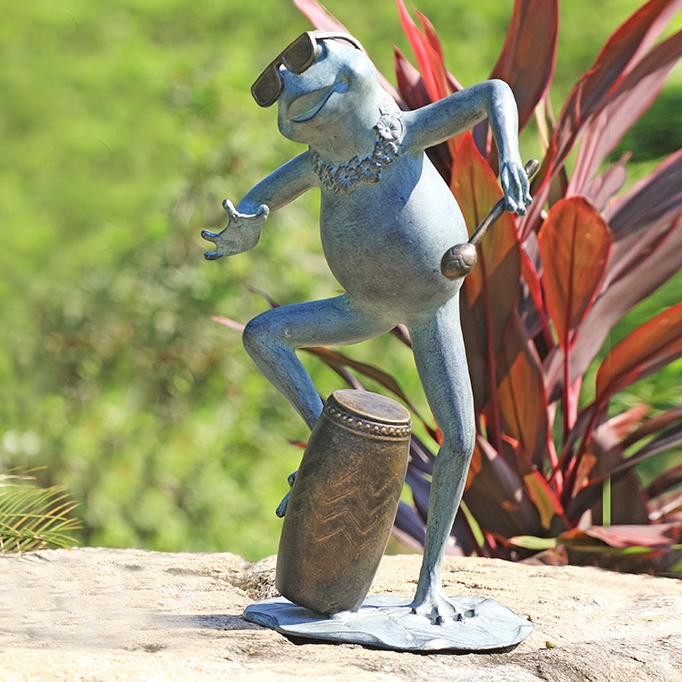 Frog Garden Statues  Shop Frog Statuary – Soothing Company