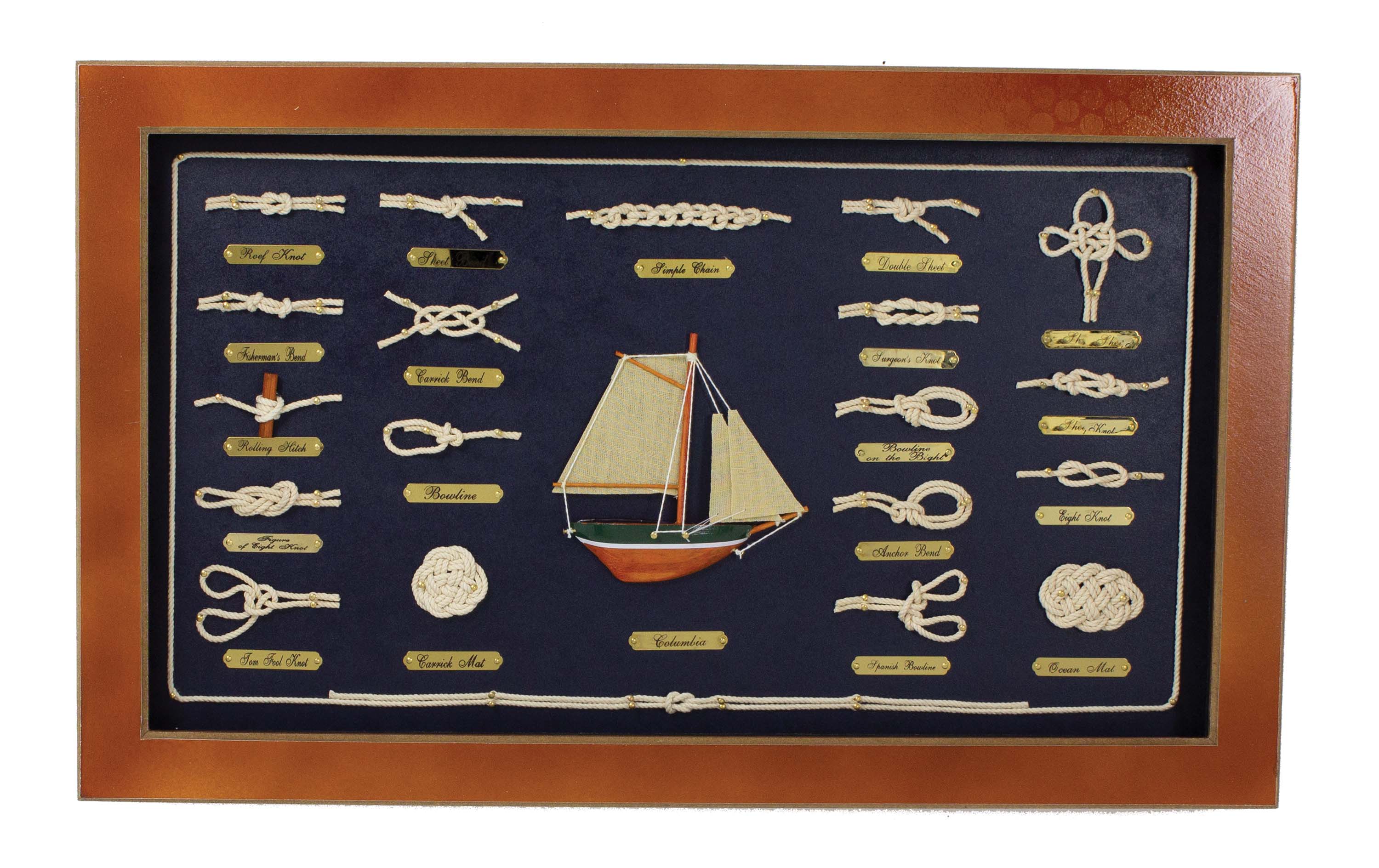 ノットボード Knot Board with Sailboat - 12