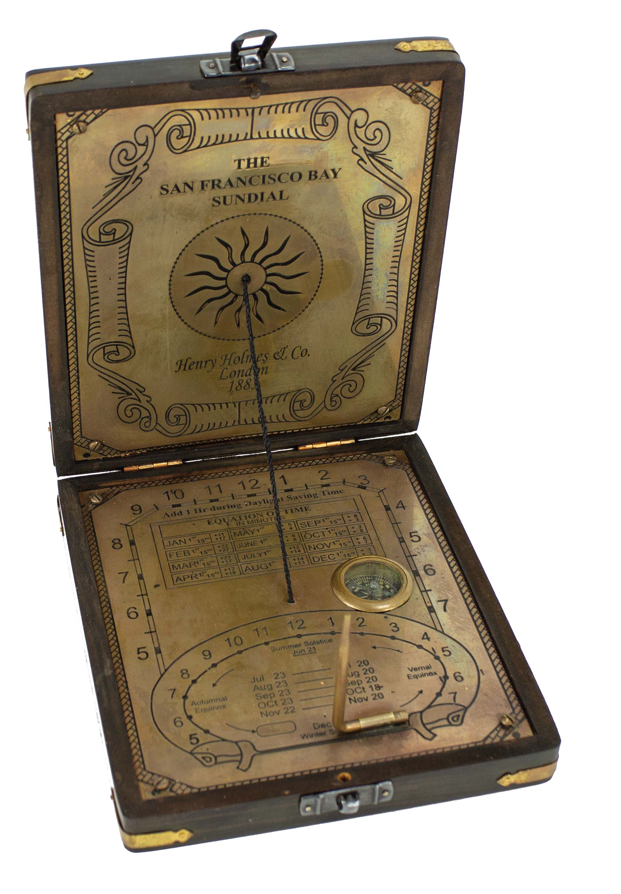 Personalized Brass Sundial Compass Manufacturer & wholesale