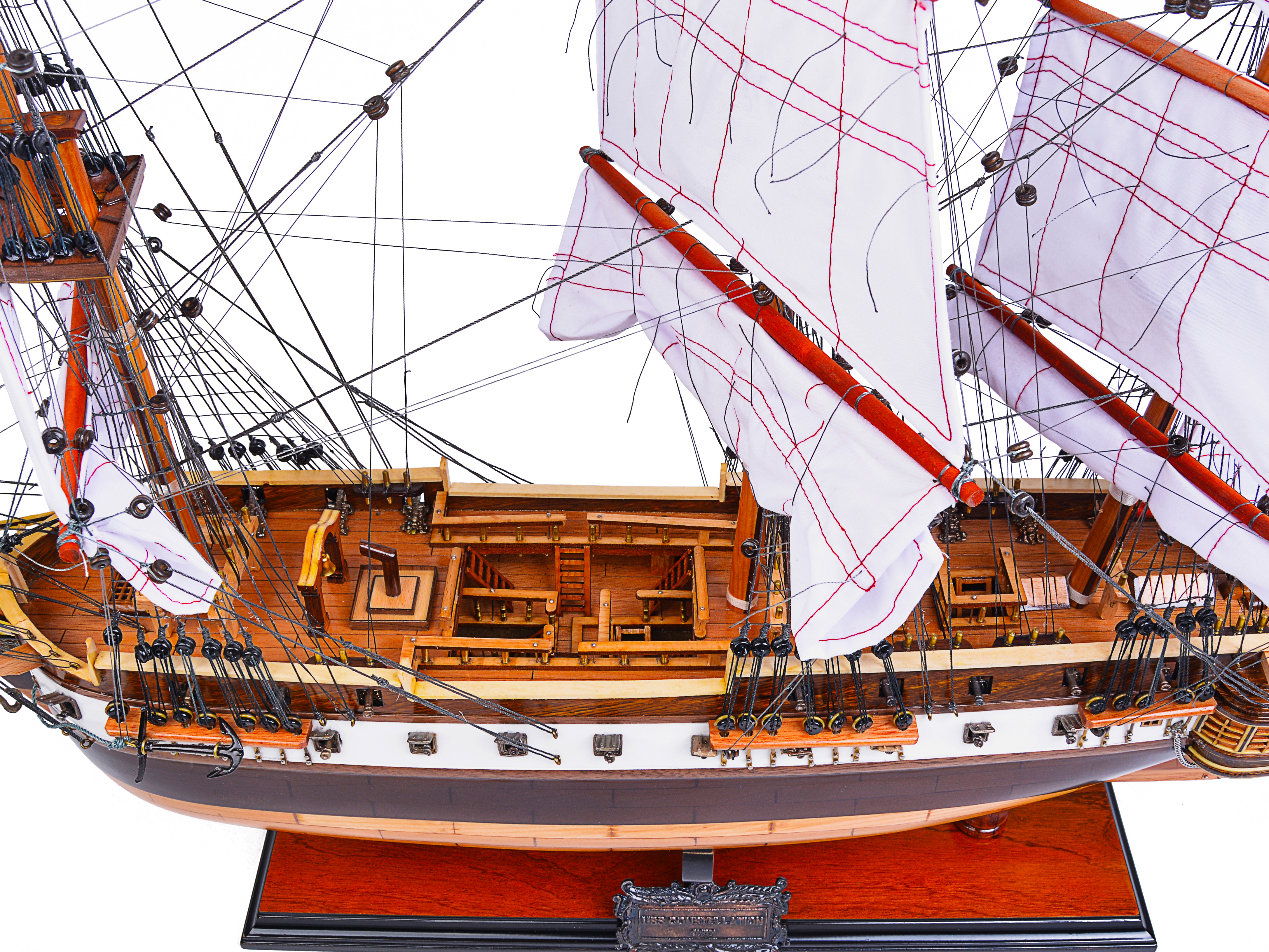 USS Constellation Model Ship - 26