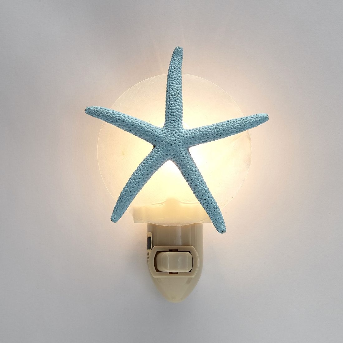 Coastal Home LED Starfish Figurine Blue