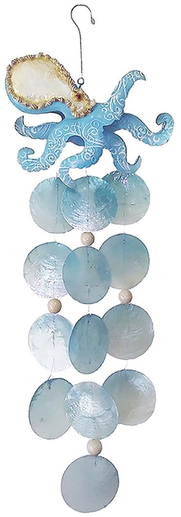 Embellished Octopus Wind Chime - 8