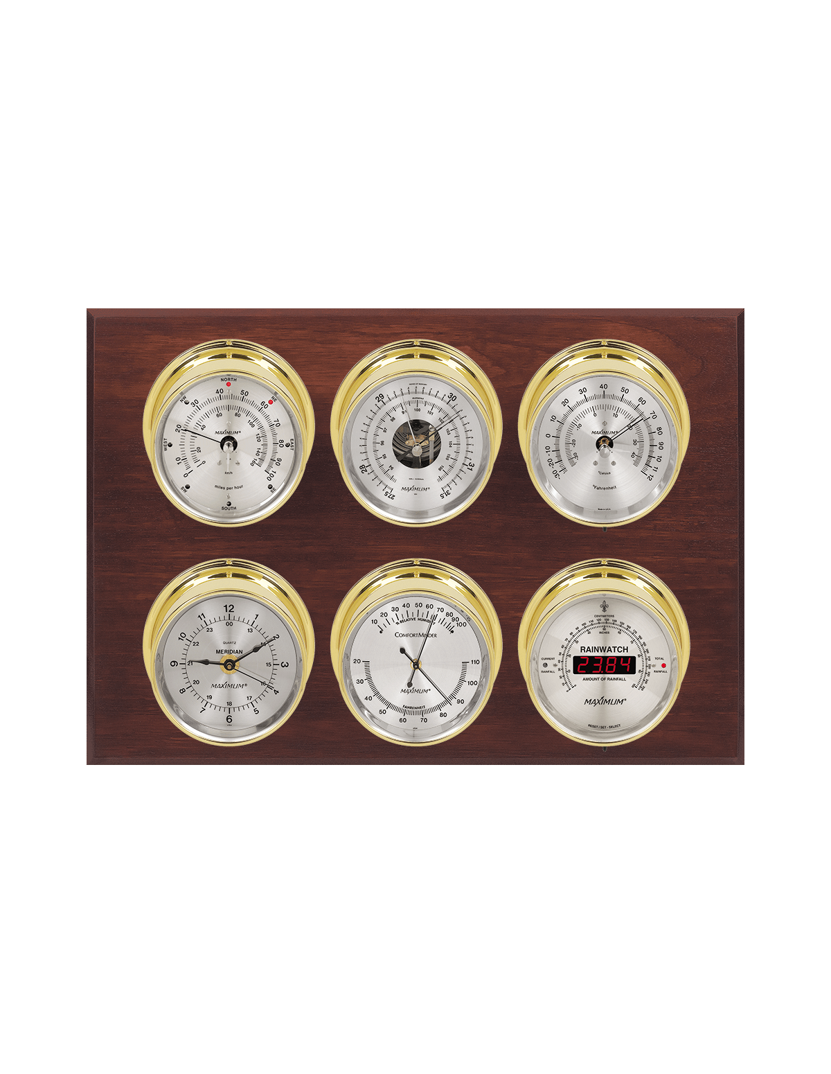 Fishing Barometer, Indoor Outdoor Weather Barometric Pressure Gauge for The  Home, Analog Barometer Weather Station Instruments