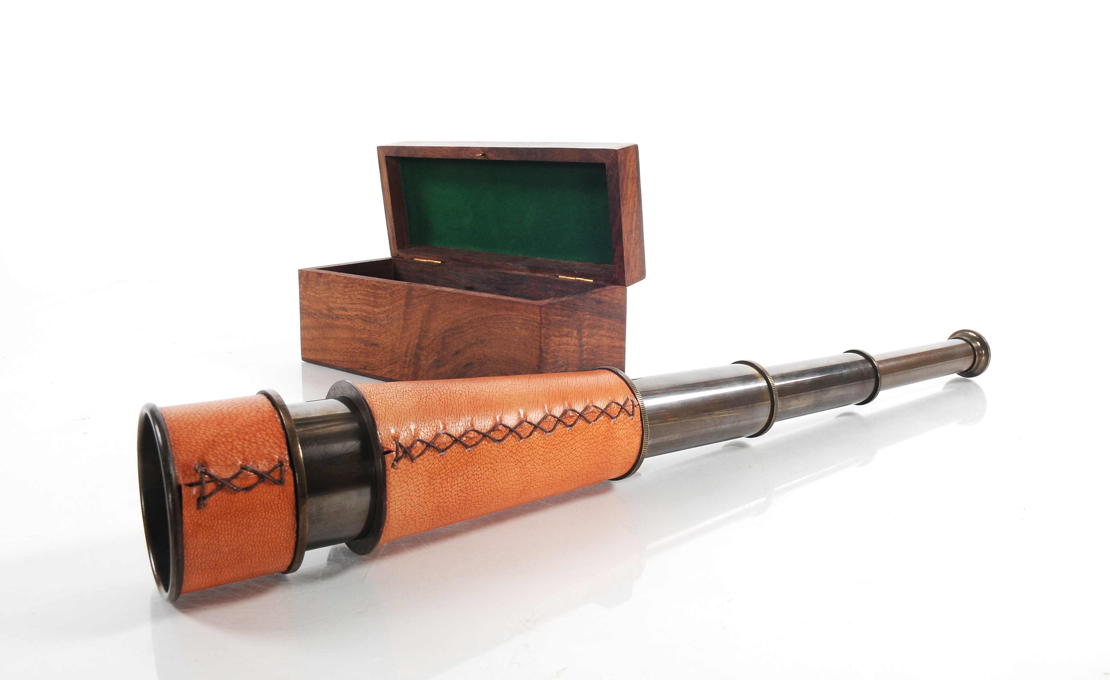 Antique Handheld Telescope in Box - 16