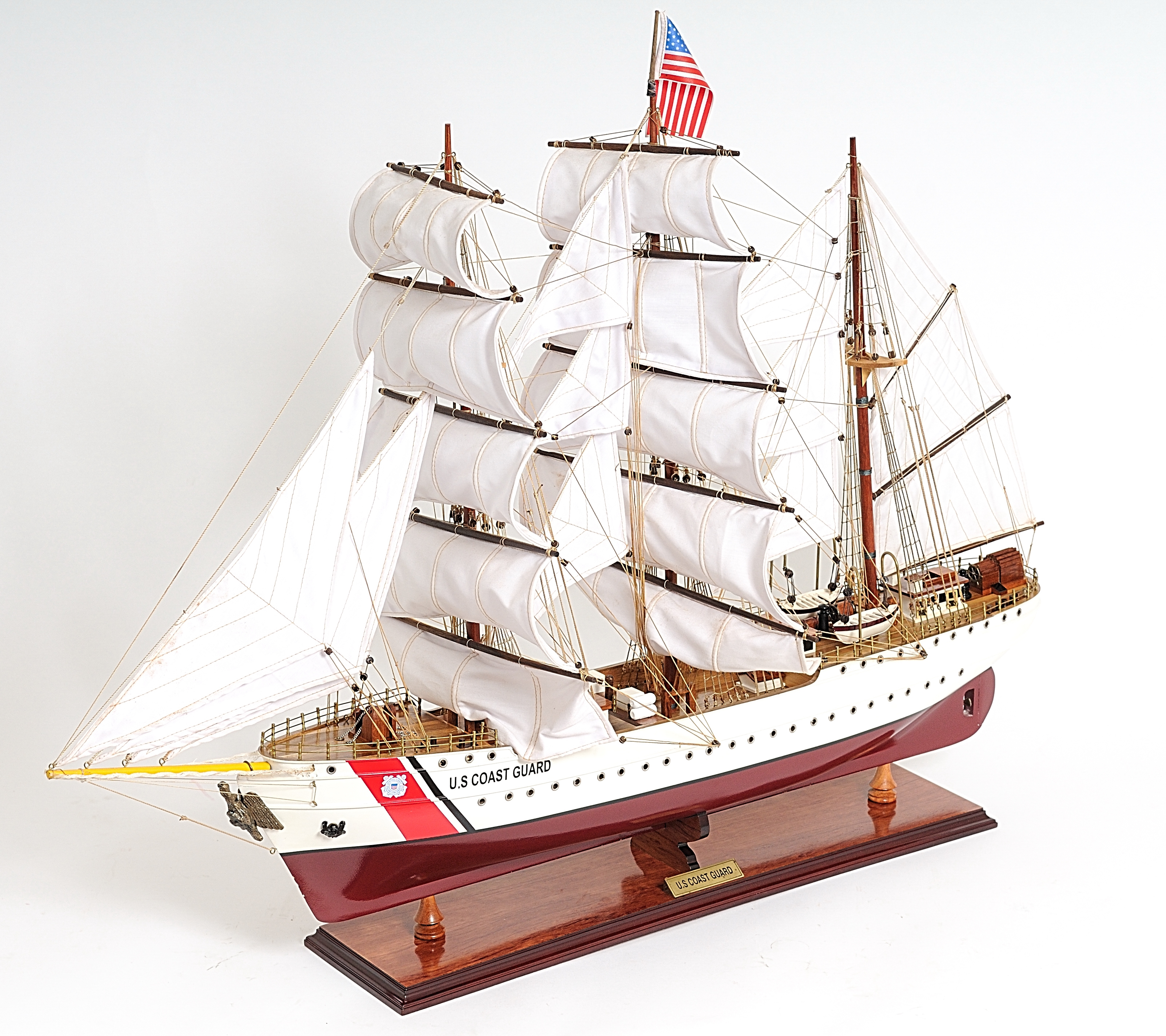 US. Coast Guard Eagle Model Ship - 28