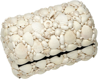 NAUTICAL TROPICAL DECOR Details about 7-1/4" SEA SHELL TREASURE BOX NAUTICAL TROPICAL DECOR Details about 7-1/4" SEA SHELL TREASURE BOX
