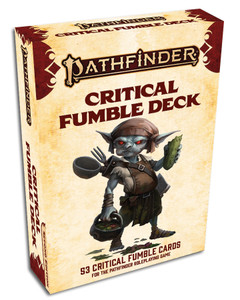 Pathfinder RPG 2nd Edition Critical Fumble Cards Deck