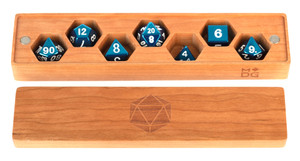 Premium Wood Dice Vault Cherry
