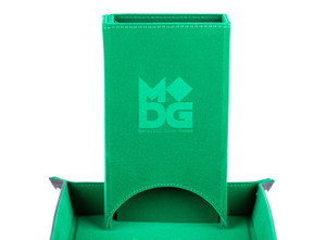 Fold Up Dice Tower Green