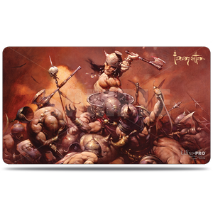 The Destroyer Playmat by Frank Frazetta