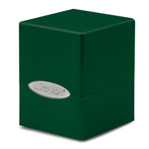 Satin Cube - Hi-Gloss Emerald Green