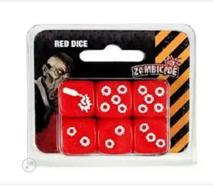 Zombicide Red Special Dice