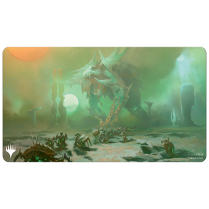 Phyrexia All Will Be One Playmat Green for Magic: The Gathering