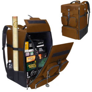 Enhance Game Box Backpack Dragon Brown