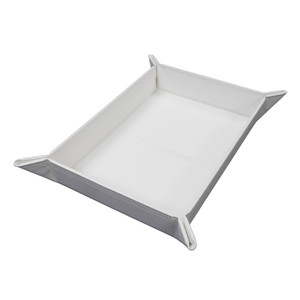 Vivid Magnetic Folding Dice Tray White