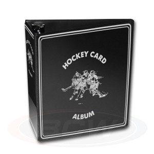 3-Ring Binder Album Hockey Black