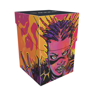 MTG 2025 Aetherdrift Set 100+ Deck Box Borderless Racer 4  for Magic: The Gathering