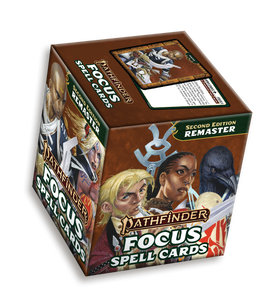 Pathfinder RPG 2nd Edition Focus Spell Cards Deck (Remastered)