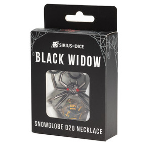 Black Widow D20 Necklace