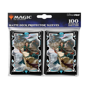 Tarkir Dragonstorm 100ct Deck Protector Sleeves Jeskai Commander for Magic: The Gathering