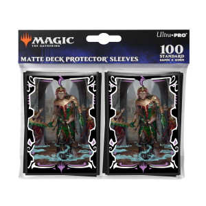 Tarkir Dragonstorm 100ct Deck Protector Sleeves Sultai Commander for Magic: The Gathering