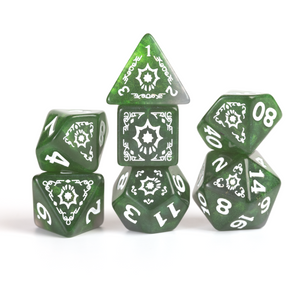 Dungeons & Dragons Adventure Dice Cleric Green