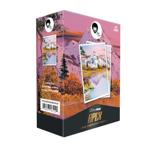 Bob Ross Mighty Mountain Lake 105ct APEX(TM) Deck Protector Sleeves