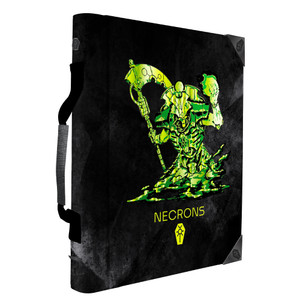 Necron Codex Aligned Codex Book Folio - Debossed & Printed for Warhammer 40K