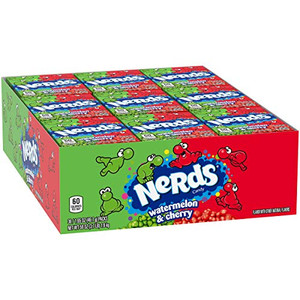 Nerds Cherry/Watermelon Count Good 1.65 Ounce 36 Count