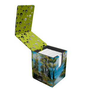 Bob Ross Lakeside Path Alcove Flip Deck Box