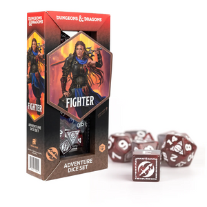 PRE-ORDER Dungeons & Dragons Adventure Dice Fighter Red