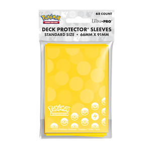 Lightning Energy 65ct Deck Protector Sleeves for Pokémon