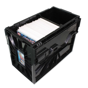 Comic Storage Bin Short Black