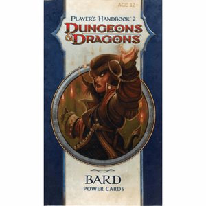 Dungeons & Dragons 4th Edition PHB 2 Power Cards Bard Deck