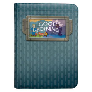 PRE-ORDER Fallout - Vault Boy - Good Morning/Good Evening Lenticular 9-Pocket Zippered Premium PRO-BINDER® for Tabletop Gaming