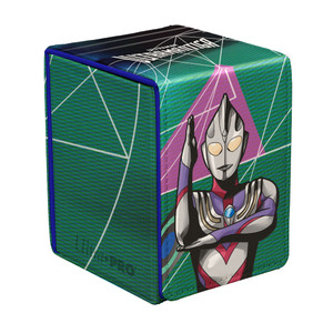 PRE-ORDER ULTRAMAN TIGA ALCOVE® Flip DECK BOX® for Tabletop Gaming