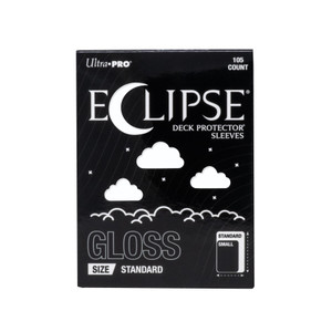 PRE-ORDER Sleeves Eclipse Gloss Standard Arctic White 105ct (2026)