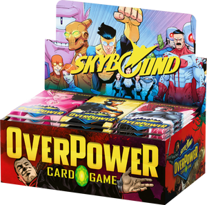 PRE-ORDER OverPower CCG: Skybound Booster Pack DISPLAY