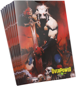 PRE-ORDER OverPower CCG: Skybound Sleeves 100ct BATTLE BEAST - Invincible