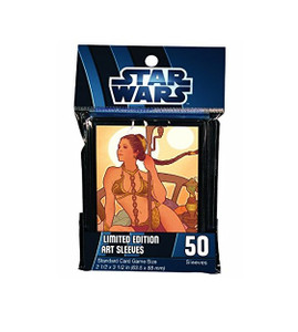 Star Wars Princess Leia Card Standard Size Sleeves 50ct Pack