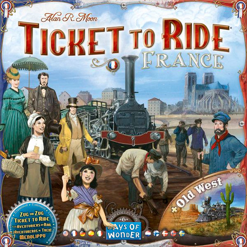 Ticket to Ride France and Old West