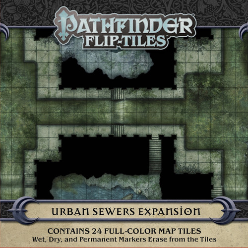Pathfinder RPG Flip-Tiles Urban Sewers Expansion