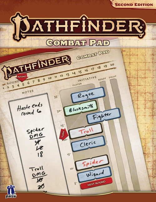Pathfinder RPG 2nd Edition Combat Pad