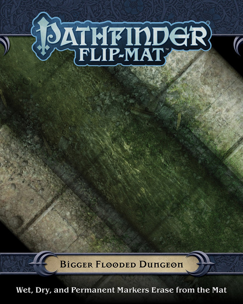 Pathfinder RPG Flip-Mat Bigger Flooded Dungeon