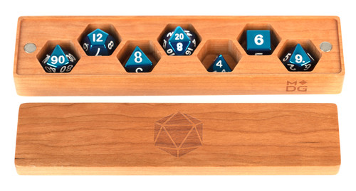 Premium Wood Dice Vault Cherry