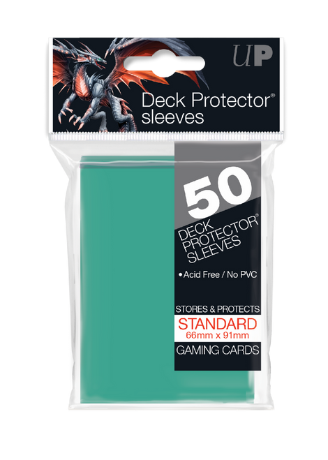 50ct Aqua Standard Sleeves